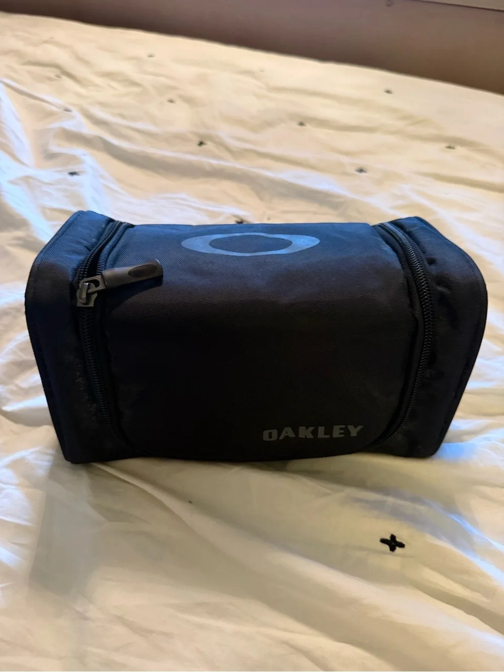 Oakley Black Goggles with Orange Accent